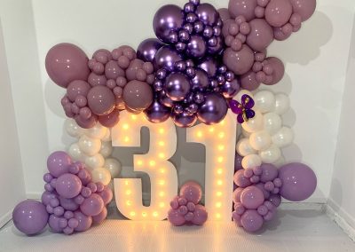 Birthday Party Balloon Decor